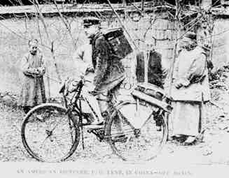 1893 American Cyclist in China
