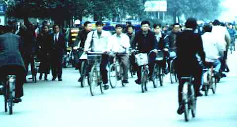 Critical Mass Everyday in Chengdu