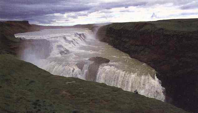 Iceland 1978 - Gullfoss Falls