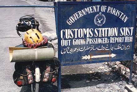 Pakistan Border Post to China